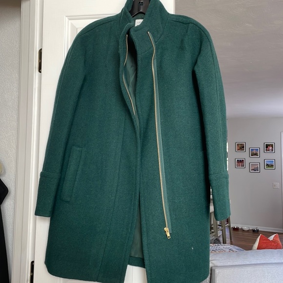 J. Crew Jackets & Coats J Crew Womens City Coat Dark Forest Green
